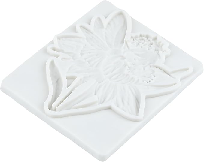 Flower Fairy Polymer Clay Mold Butterfly Fairy Flower Silicone Mold for Jewelry Making Epoxy Resin Casting Air Dry Polymer Clay Craft