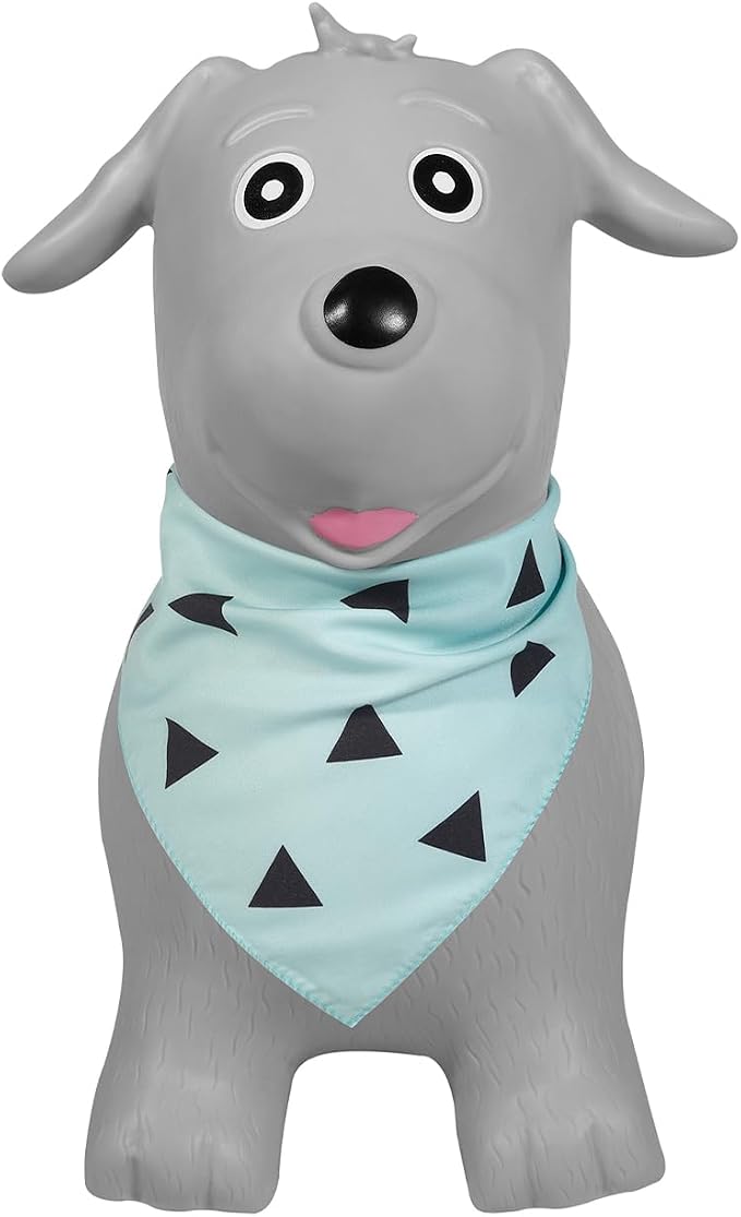Kindsgut Bouncy Animal Hopper – Inflatable Bouncing Ride-On Toy for Kids & Toddlers Age 2+, Designed in Germany, Indoor & Outdoor, Dog