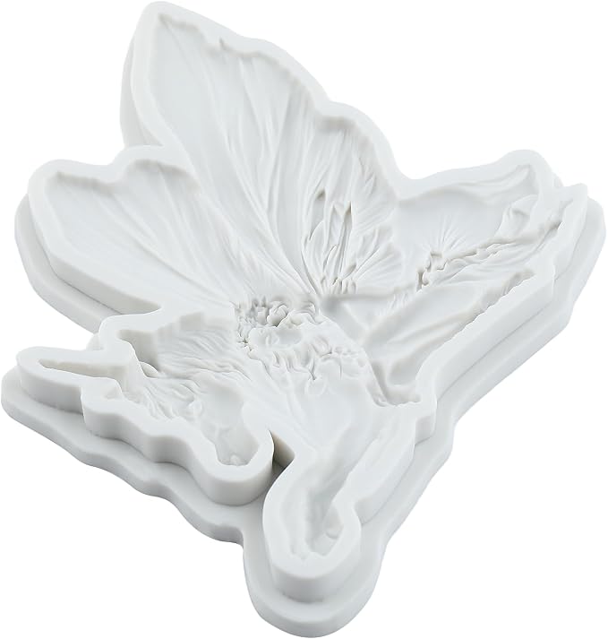 Flower Fairy Unicorns Polymer Clay Mold Angel Unicorns Silicone Molds for DIY Craft Epoxy Resin Casting Polymer Clay Tools Crafts Air Dry Jewelry Making