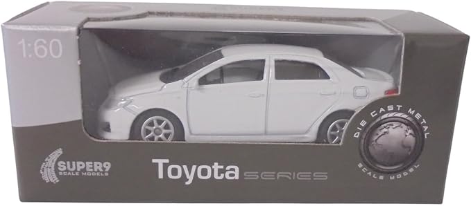 OPO 10 - Miniature car Compatible with Toyota Corolla, 1:64 Scale, 3 inches (7.5cm), Welly SUP32