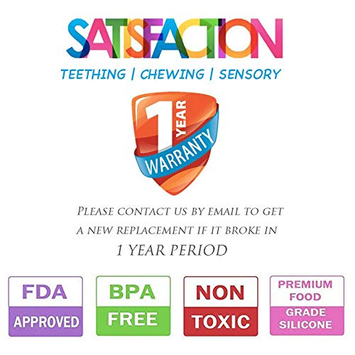Xtra Tough Sensory Chew Stick Toys for Kids, Boys & Girls – Designed for Autism, Teething, Chewing, ADHD, SPD, Oral Motor Needs – for Moderate & Aggressive Chewers (2 Pack)