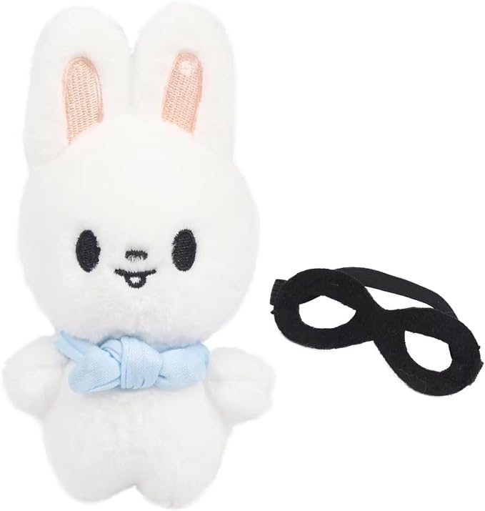 JUNG KOOK SKZ Plushies Skzoo 3RD Stuffed Animal Toy Skz Merch Fans Meeting Dolls with Sunglasses Removable for Fans (Leebit)
