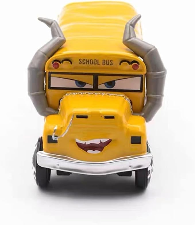 Movie Cars 2 3 Curz Mater Black Storm Jackson Danny Swervez Giant Wheels Cars Diecast Vehicles Toys Set Children Car Toy Friction Powered Truck Toy (Miss Filter)