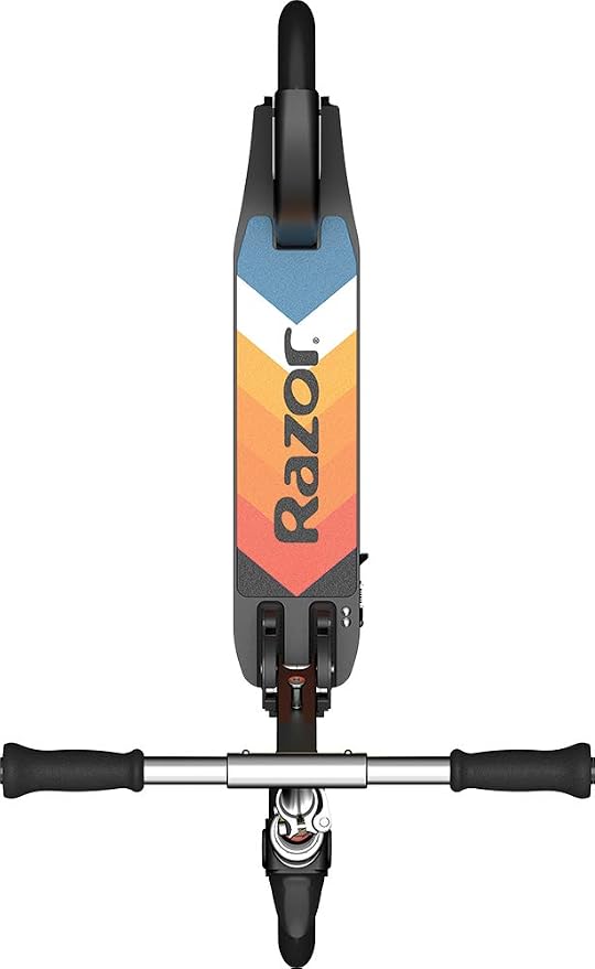 Razor A5 Lux Kick Scooter for Kids Ages 8+ - 8" Urethane Wheels, Aluminum Frame, Anodized Finish Featuring Bold Colors and Graphics, for Riders up to 220 lbs