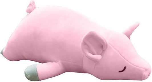 Stuffed Plush Pig Animal Toy 20 Inches Pink Piggy Animal Stuffed Plushies Super Soft Cute Cuddly Pillow Cushion Stuff Dolls Gifts for Children Kids Boys Girls Room Decor Bed Nursery, 20Inches