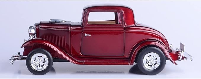 MotorMax American Classics 1932 Ford Coupe 1/24 Scale Diecast Model Car Red