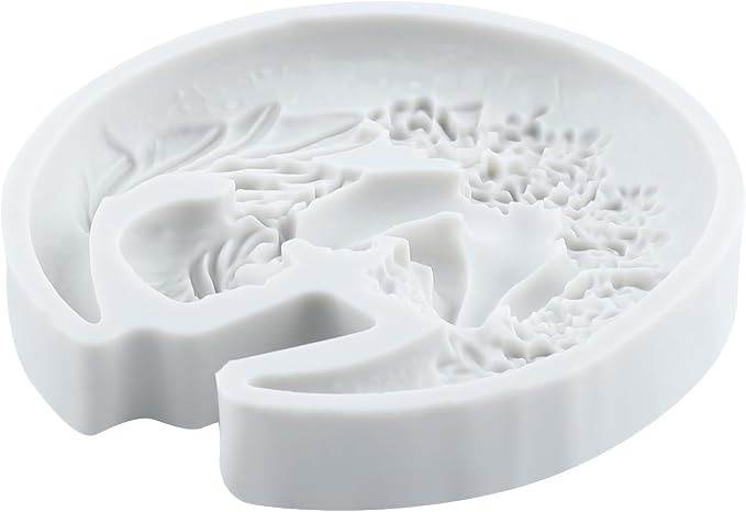 Moon Goddess Polymer Clay Mold Moon Angel Fairy Silicone Molds for DIY Craft Epoxy Resin Casting Polymer Clay Tools Crafts Air Dry Jewelry Making
