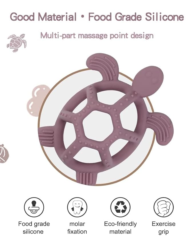 Baby Toy,3D Elephant Teether Toy,Fidget Chewing Toy BPA-Free,1 Pack | Multi-Functional Sensory Chew Toys,Chewlery Silicone Toy