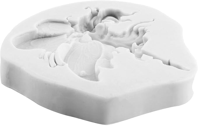 Flower Fairy Polymer Clay Molds 3D Fairy Silicone Mold for DIY Crafts Epoxy Resin Casting Polymer Clay Tools Craft Air Dry Jewelry Making