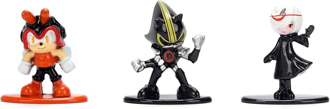 Jada Sonic The Hedgehog Nano Metalfigs 18 Pack Series 2 Die-Cast Figure Set – Includes Sonic, Shadow, Amy Rose, Rouge Toys