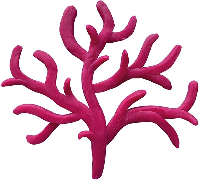 Jovi Modeling Clay, 3 Pounds Total, 4 Non-Drying Bars, 0.77 lb Each, Arts and Crafts, Non-Toxic and Gluten Free plasticine (Ruby Red)