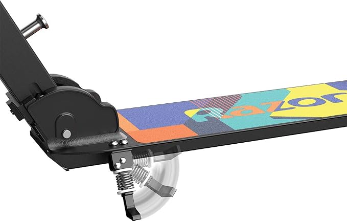 Razor A5 Lux Kick Scooter for Kids Ages 8+ - 8" Urethane Wheels, Aluminum Frame, Anodized Finish Featuring Bold Colors and Graphics, for Riders up to 220 lbs