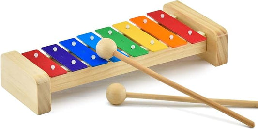 Xylophone for Kids Wooden Xylophone with Mallets Orff Music Instrument for Educational Preschool Learning Baby Percussion Kit Professional Tuning Gift Choice for Children
