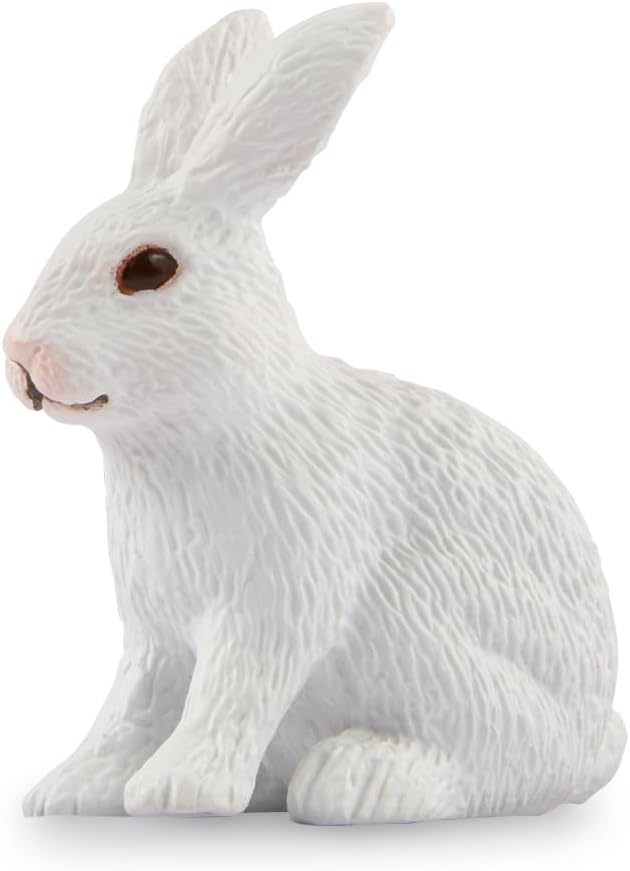 Terra by Battat – Adorable Plush Bunny Toy – Soft Rabbit Figurine for Kids – Cute Easter Stuffed Animal – Perfect for Playtime & Decoration – Bunny House & Hutch Accessory – Gift for Toddlers & Kids