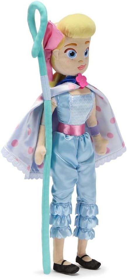 Disney Store Official Toy Story Plush Little Bo Peep, Iconic Cuddly Toy Character with Embroidered Details, Intricate Sculpting and Soft Plush Features, Suitable for All Ages
