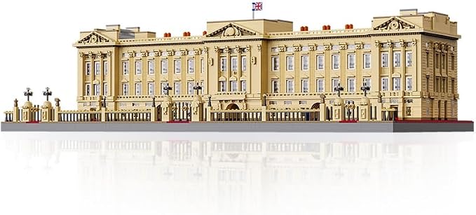 ELAICREE Architecture Buckingham Palace Building Blocks, 5604+Pcs Modular House Building Set for Adults Collectors Hobbyists, DIY Blocks Educational Toy Gift