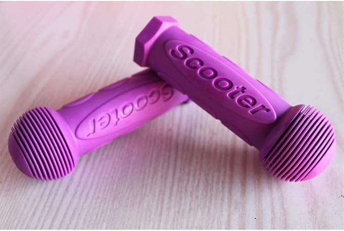 Scooter Grip Handlebar 1 Pair Bicycle Grip Fit for 2-3-4 Wheels Kid Kick Scooters,Children Bike,Rocking car,Drifting Scooter,Swing Scooter,Push Cart