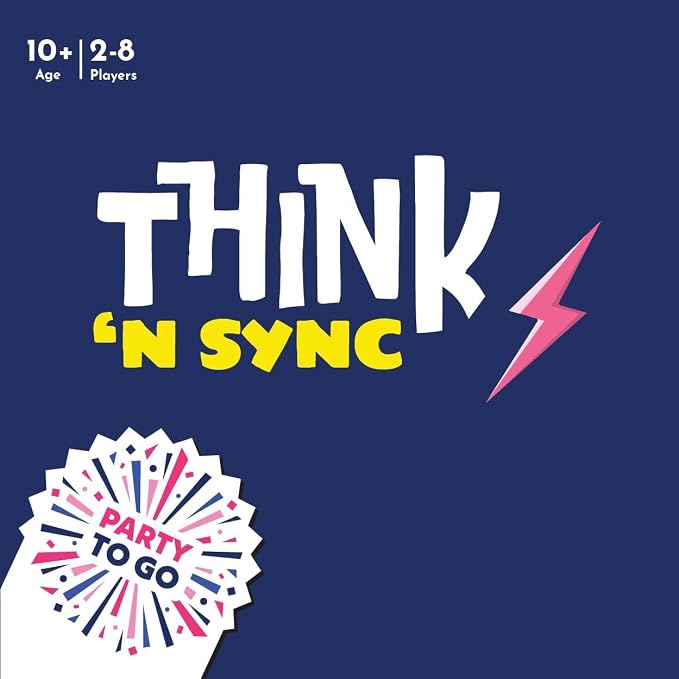 Gamewright - Think 'N Sync - Fast-Paced Party Card Game for Families & Friends