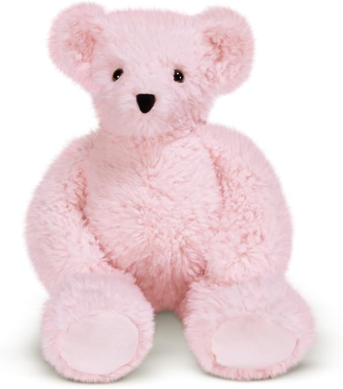 Vermont Teddy Bear | Pink Teddy Bear Stuffed Animal | Soft Pink Plush with 100% Recycled Filling, Designed in USA | 18 Inch | Cuddly Gift | Super Soft Teddy Bear Collection