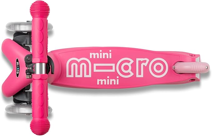 Micro Kickboard | Mini Kids Scooter for Ages 2-5 | Children up to 110 lbs | 3 Wheel Lean-to-Steer Design | Adjustable T Bar | Smooth Ride PU Wheels | Swiss Design