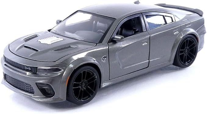 Jada Fast & Furious Fast X 1:24 Dom's 2021 Dodge Charger SRT Hellcat Die-Cast Car, Toys for Kids and Adults