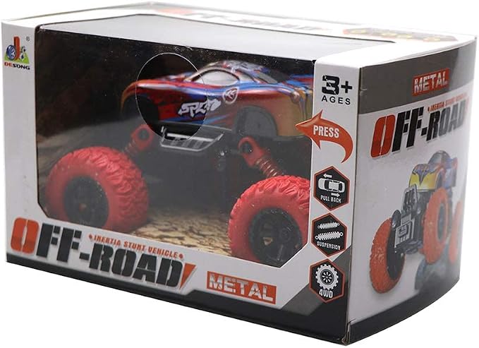 Pull Back Cars for Kids, Monster Trucks Toys for 3 Year Old Boys, Alloy Toy Car Toy Trucks for Boys Girls Toddler Inertia Cars Birthday Gifts