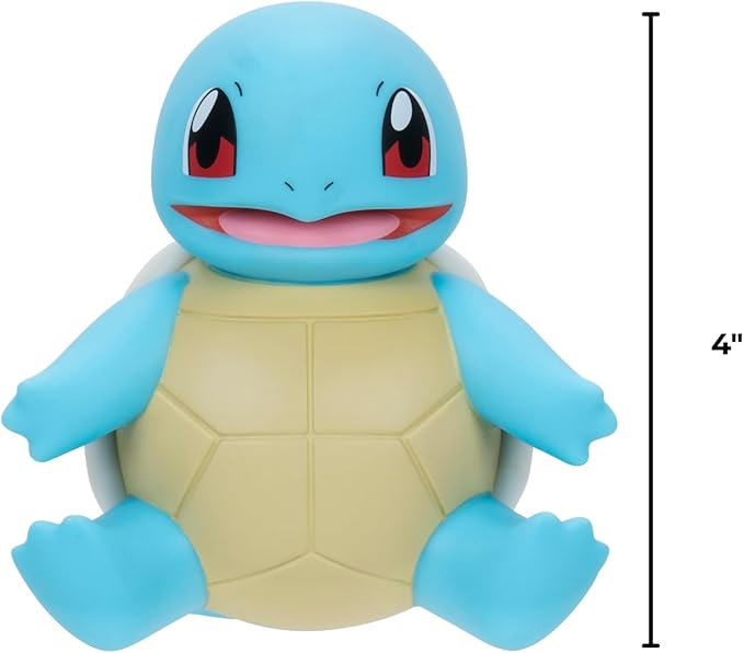 Pokemon Squirtle Select Vinyl Figure - 4-Inch Figure Made from Vinyl