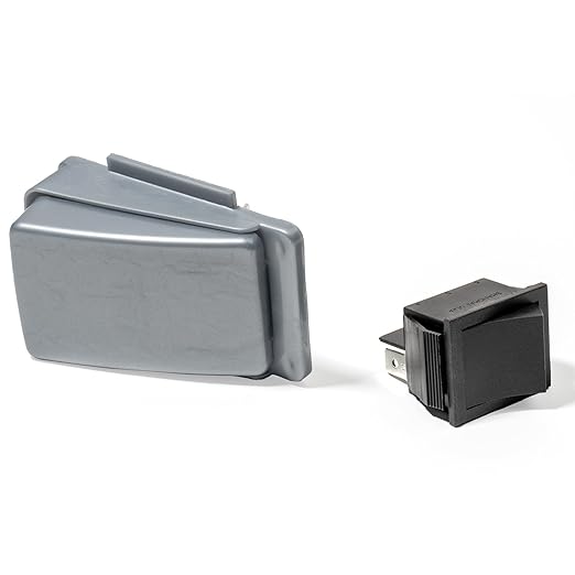 2 pin 6V 12V 24V Replacement Parts for Ride on Toys Powered Vehicle Foot Pedal Switch 24volt Kids Ride on Power car Accelerator Button Foot Switch Kids 6volt 12volt Electric Cars Foot Pedal Reset