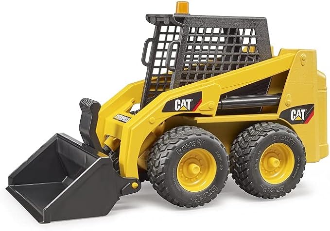 Bruder 09047 Caterpillar Skid Steer Loader with Accessories