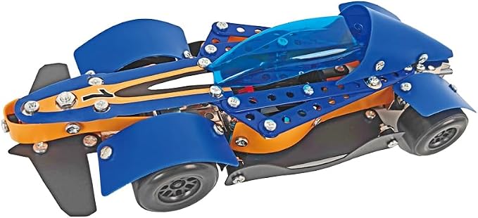 Metal Model Car Kit to Build for Kids – 274 Pcs STEM Construction Set, DIY Mechanical Engineering Toy with Tools, Durable Steel Alloy Racing Car, Advanced Educational Gift for Boys Ages 8-12