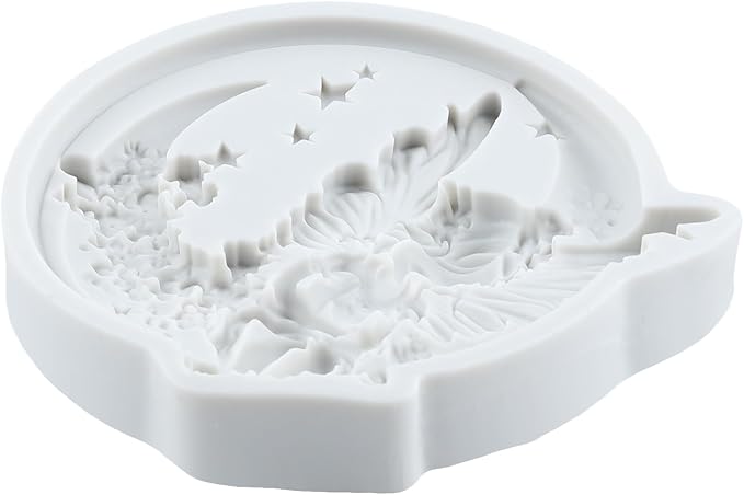 Moon Fairy Silicone Molds Butterfly Fairy Polymer Clay Mold for DIY Craft Epoxy Resin Casting Polymer Clay Tools Crafts Air Dry Jewelry Making