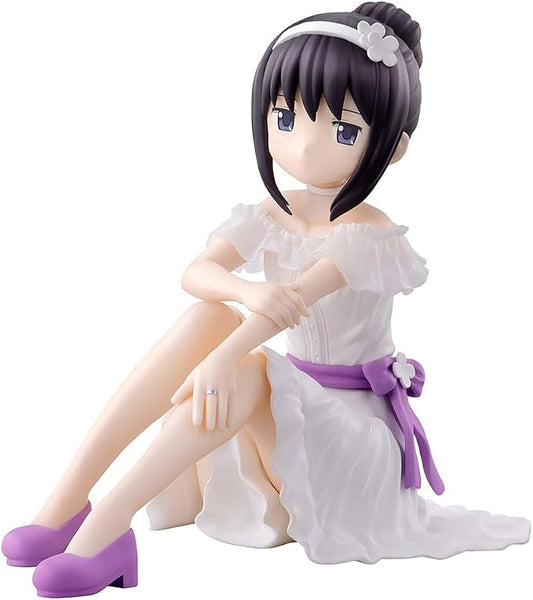 QAHEART Anime AkemiHomura Figure Madoka Kaname Action Figure Anime Girl Sitting Model Statue Figurine Ornaments