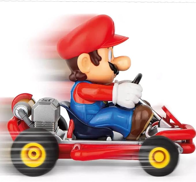 Carrera 200989 RC Official Licensed Kart Pipe Kart Mario 1:18 Scale 2.4 Ghz Remote Radio Control Car with Rechargeable LiFePO4 Battery - Kids Toys Boys/Girls | Official Licensed Mario Kart Toy RC Car for Kids 6+, 1:18 Scale, 2.4GHz, Ready To Run, Recha...