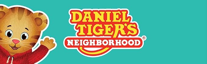 Daniel Tiger's Neighborhood Baby Shape Sorter Toy Bungalow Sorter Play Set for Toddlers Comes with 6 Colorful Shaped Blocks