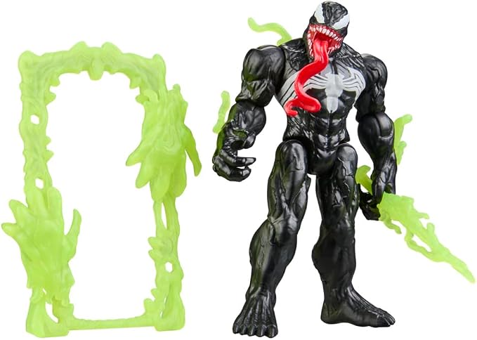 Marvel Spider-Man ActionVerse Venom Action Figure & Accessories, 4.5-Inch (11.4 CM) Super Hero Toys & Figures for Kids, Ages 4+