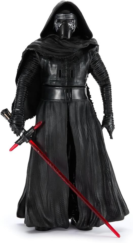 Disney Store Official Kylo Ren Talking Action Figure - 14 Inch Interactive Star Wars Toy with Lightsaber - Articulated Kid Toy with Light & Sound Effects