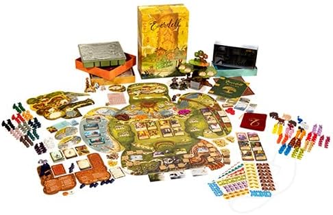 Everdell: The Complete Collection – Deluxe All-in-One Board Game with Base Game + 5 Expansions, 1–4 Players, Metal Tokens, Ever Tree, Storage Trays & Premium Components