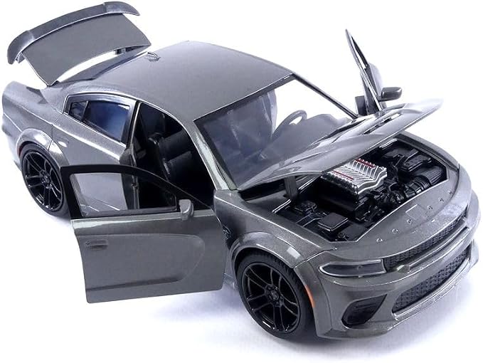 Jada Fast & Furious Fast X 1:24 Dom's 2021 Dodge Charger SRT Hellcat Die-Cast Car, Toys for Kids and Adults