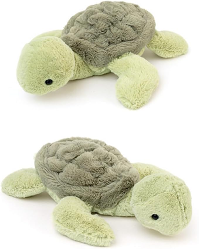 OUKEYI 12" Weighted Plush Cute Turtle Stuffed Animals, Soft Sea Turtle Plush Toy Tortoise Plushies Pillow - Present for Kids, Babies, Toddlers