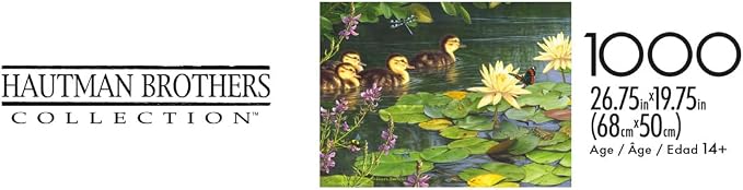 Buffalo Games Hautman Brothers Big Day Out Jigsaw Puzzle - 1000 Piece, 26.75 x 19.75 in - Puzzles for Adults - High Resolution Artwork - Reference Poster Included