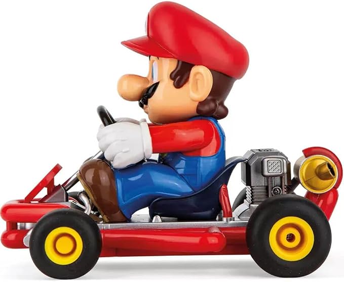 Carrera 200989 RC Official Licensed Kart Pipe Kart Mario 1:18 Scale 2.4 Ghz Remote Radio Control Car with Rechargeable LiFePO4 Battery - Kids Toys Boys/Girls | Official Licensed Mario Kart Toy RC Car for Kids 6+, 1:18 Scale, 2.4GHz, Ready To Run, Recha...