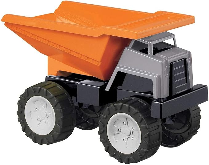 American Plastic Toys APT-77750 Mega Construction Set Dump Truck and Loader