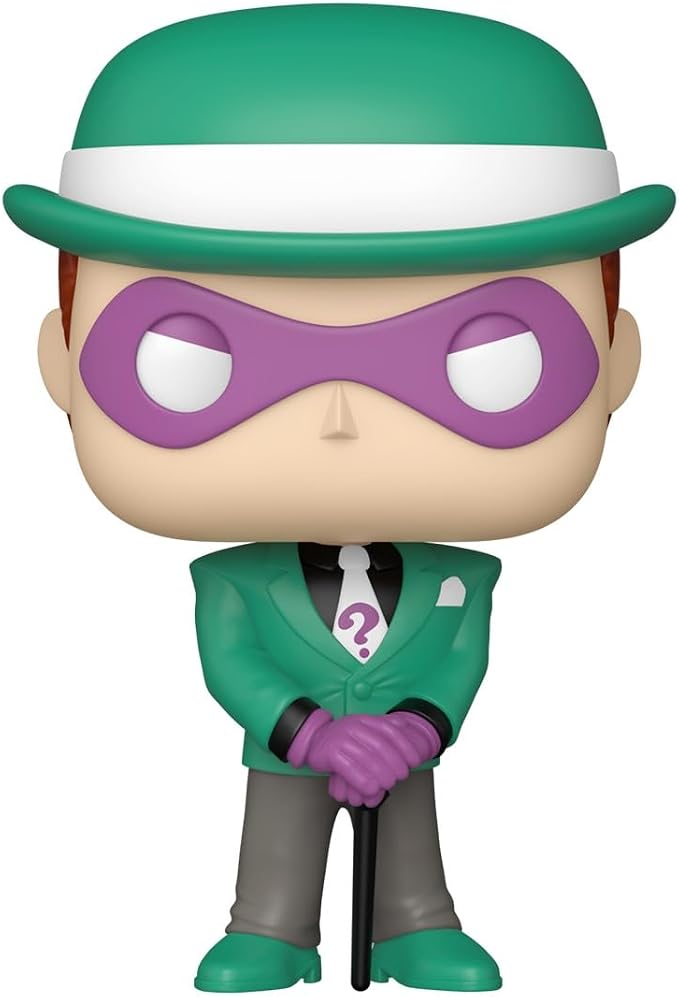 Funko Pop! Animation: Batman The Animated Series - The Riddler - Collectable Vinyl Figure - Gift Idea - Official Merchandise - Toys for Kids & Adults - Superheroes Fans - Model Figure for Collectors