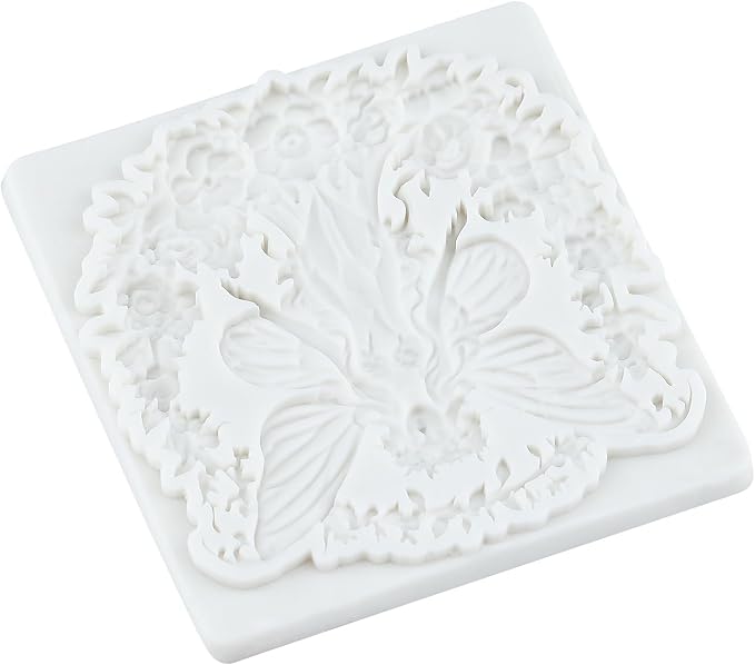 Flower Fairy Polymer Clay Molds Butterfly Fairy Flower Garland Silicone Mold for DIY Crafts Epoxy Resin Casting Polymer Clay Tools Craft Air Dry Jewelry Making
