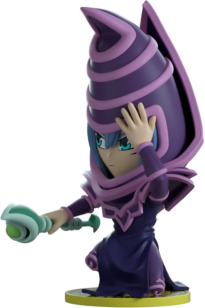 Youtooz Yu-Gi-Oh Dark Magician 5" Vinyl Figure, Yugioh Anime Dark Magician Action Figure Based on The Yu gi oh Trading Card Game and Anime Yugioh