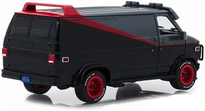 Greenlight 1:24 Hollywood - The A-Team - 1983 GMC Vandura,colors may vary