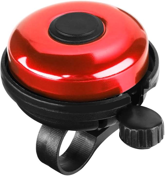 Accmor Classic Bike Bell, Aluminum Bicycle Bell, Loud Crisp Clear Sound Bicycle Bike Bell for Adults Kids