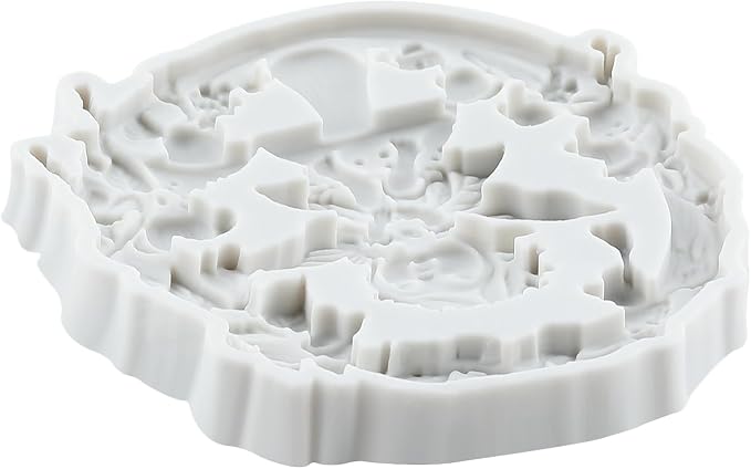 Flower Fairy Polymer Clay Molds Elf Girl Mushroom Garland Silicone Mold for Epoxy Resin Casting DIY Crafts Air Dry Polymer Crafts Supplies Clay Tools