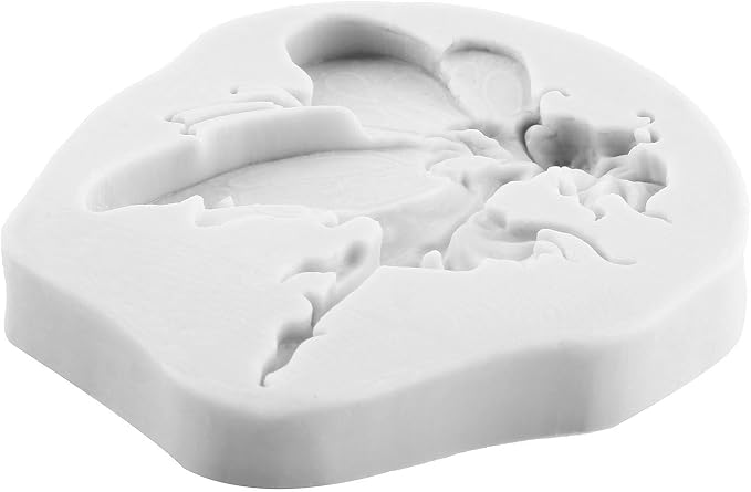 Flower Fairy Polymer Clay Molds 3D Fairy Silicone Mold for DIY Crafts Epoxy Resin Casting Polymer Clay Tools Craft Air Dry Jewelry Making