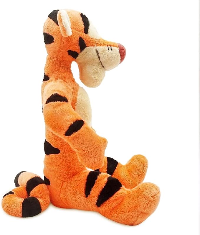 Disney Store Official Tigger Medium Soft Toy for Kids, Cuddly Character with Fuzzy Texture and Embroidered Details, Floppy Tail, Disney Plushy Suitable for All Ages